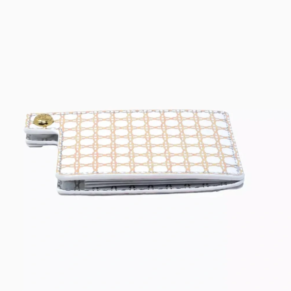 Lilly Pulitzer Expandable Phone Pocket in Gold Caning
